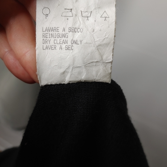 Vintage Dona Daphne wool peplum dress size 6 - Picture 11 of 16